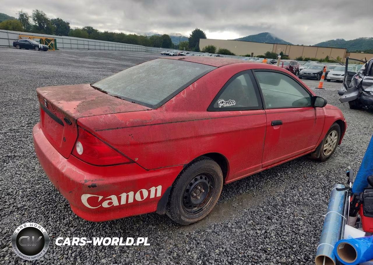 2004 Honda Civic Dx Vp VIN:1HGEM22104L048146 - 3