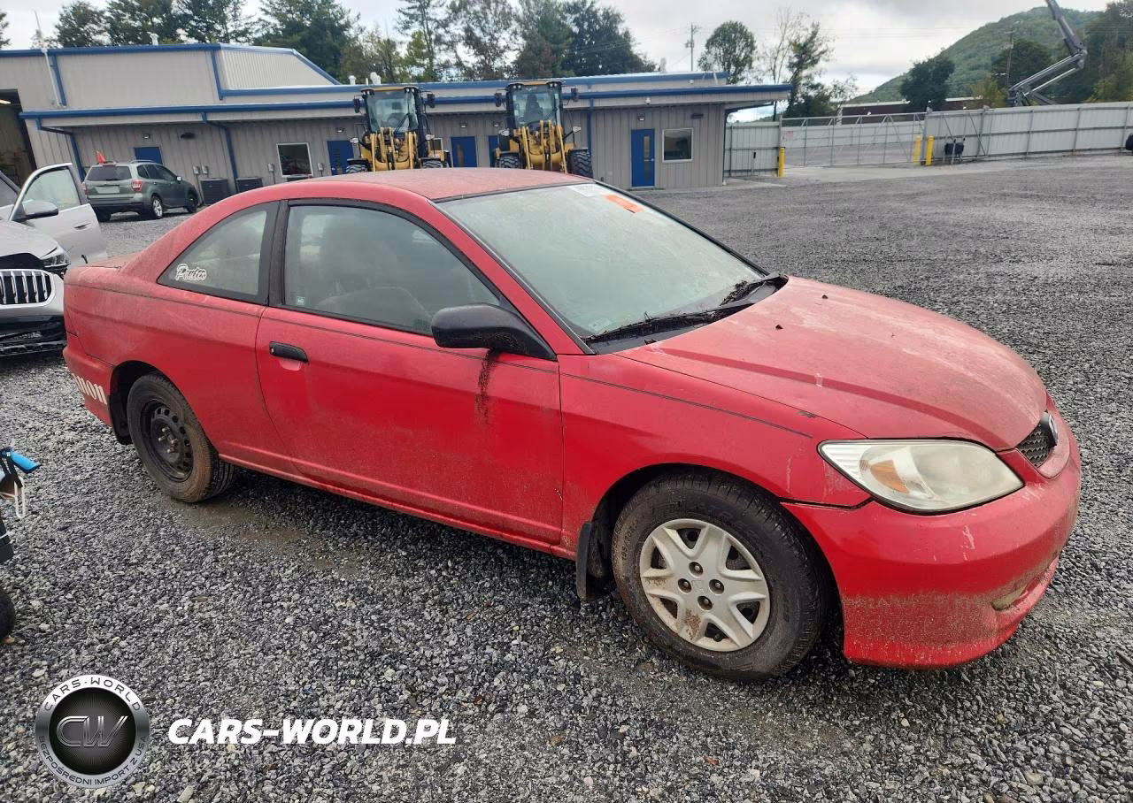 2004 Honda Civic Dx Vp VIN:1HGEM22104L048146 - 4
