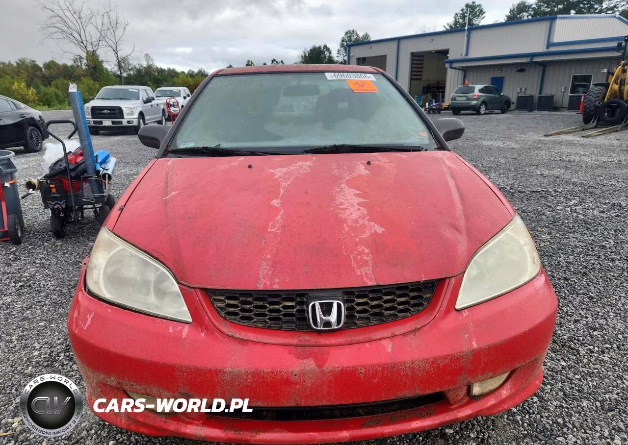 2004 Honda Civic Dx Vp VIN:1HGEM22104L048146 - 5