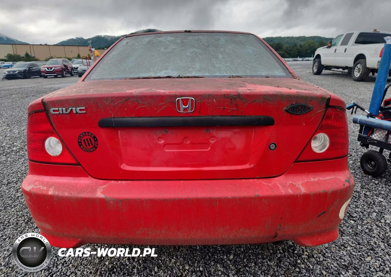 2004 Honda Civic Dx Vp VIN:1HGEM22104L048146 - 6