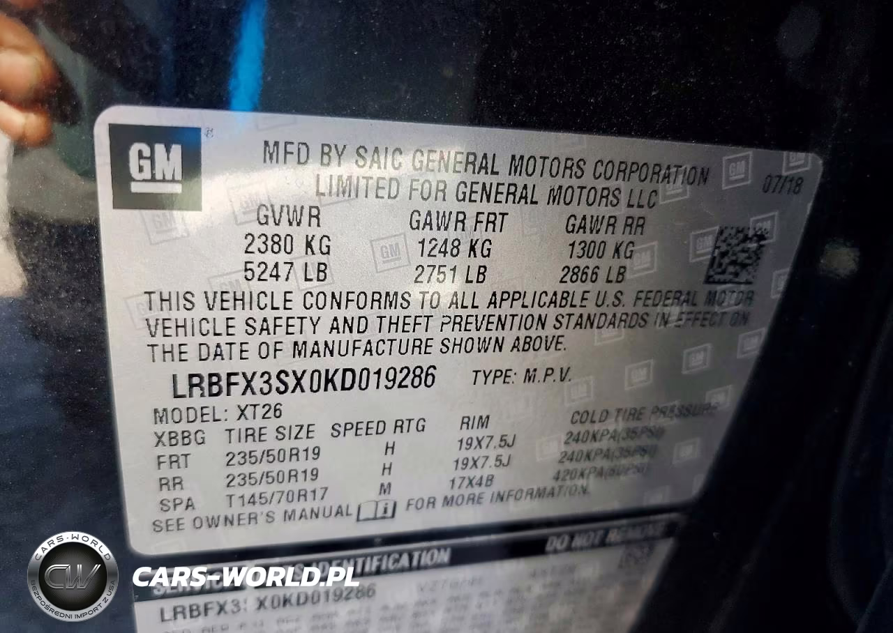 2019 Buick Envision Premium VIN:LRBFX3SX0KD019286 - 13