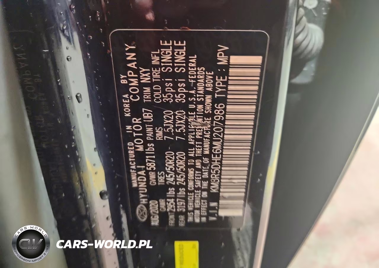 2021 Hyundai Palisade Limited VIN:KM8R5DHE6MU207986 - 13