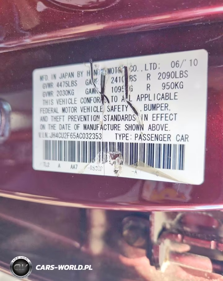 2010 Acura Tsx VIN:JH4CU2F65AC032353 - 12
