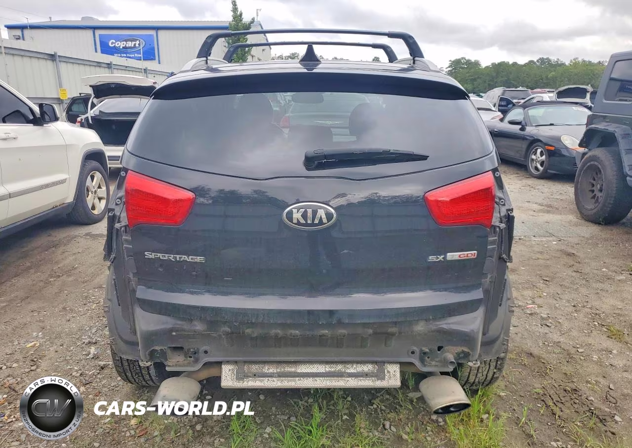 2016 Kia Sportage Sx VIN:KNDPCCA68G7805174 - 6