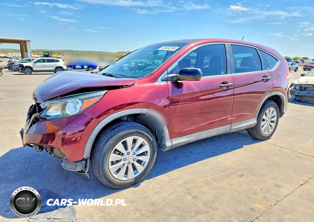 2012 Honda Cr-V Lx VIN:5J6RM4H35CL053825 - 1