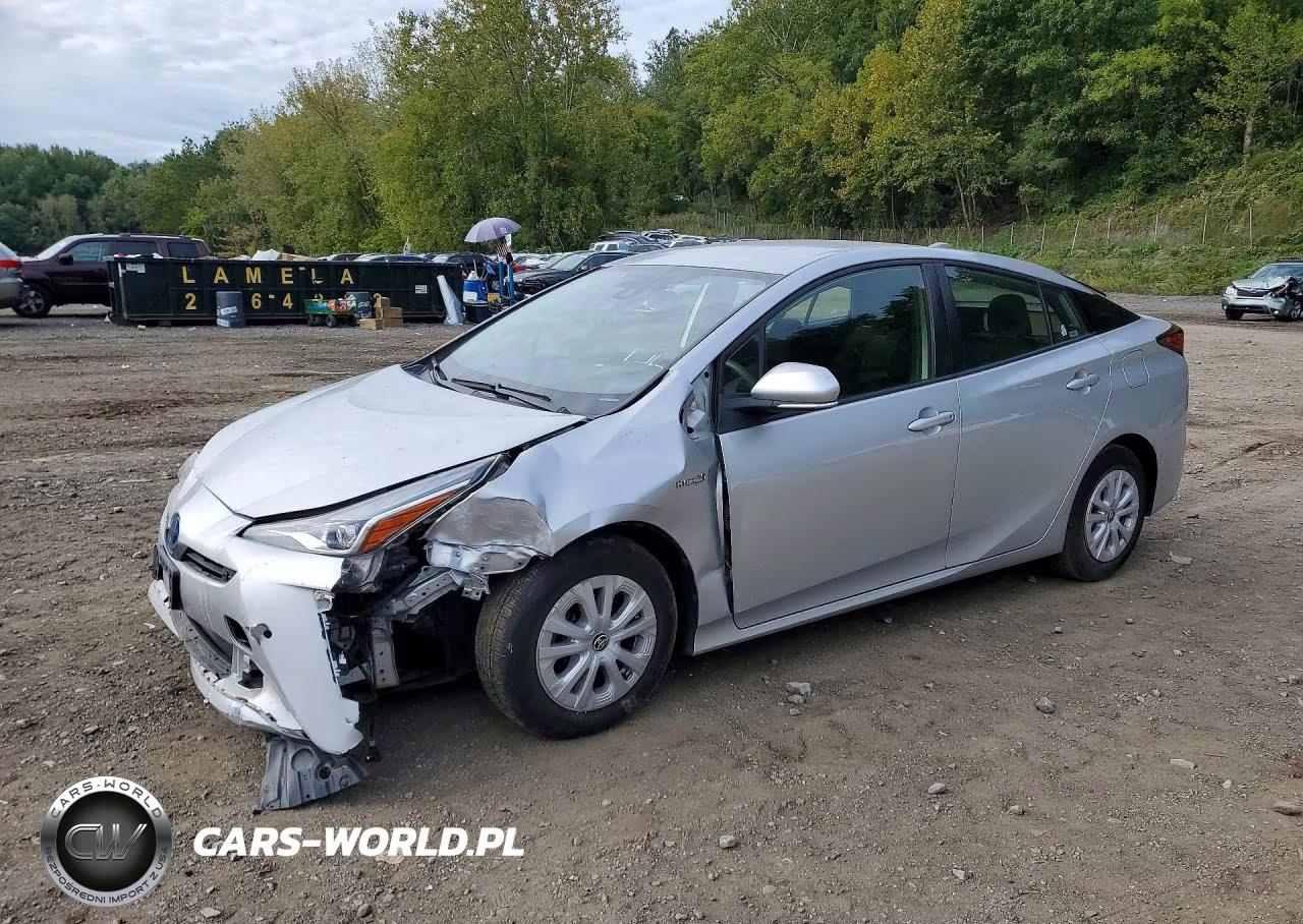2021 Toyota Prius Le VIN:JTDKAMFU2M3152289 - 1