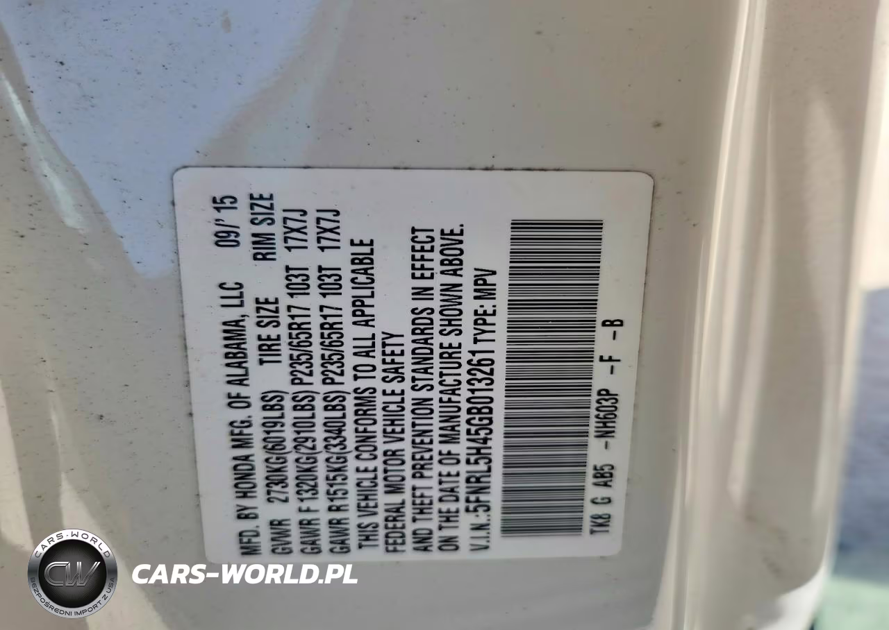 2016 Honda Odyssey Ex VIN:5FNRL5H45GB013261 - 14