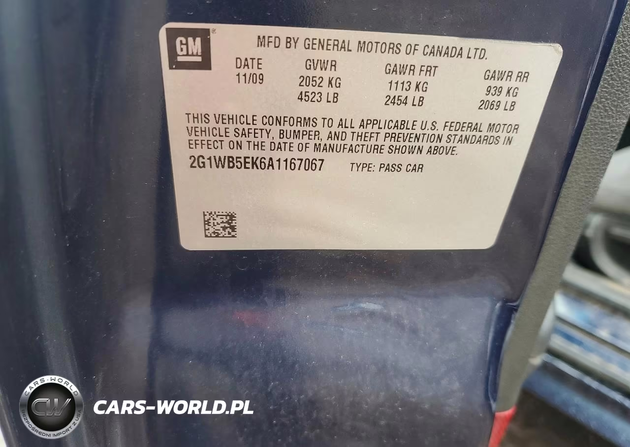 2010 Chevrolet Impala Lt VIN:2G1WB5EK6A1167067 - 12