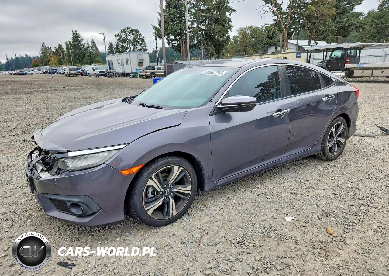 2016 Honda Civic Touring VIN:2HGFC1F9XGH651415 - 1