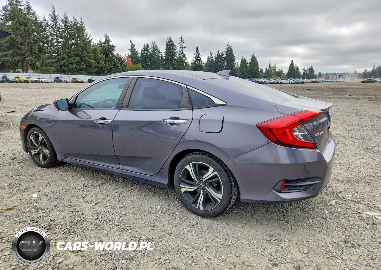 2016 Honda Civic Touring VIN:2HGFC1F9XGH651415 - 2