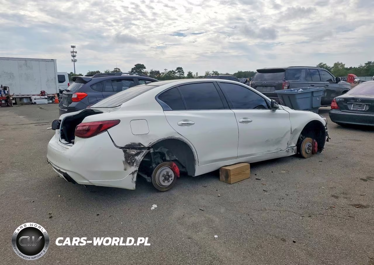 2021 Infiniti Q50 Red Sport 400 VIN:JN1FV7DR0MM880616 - 3
