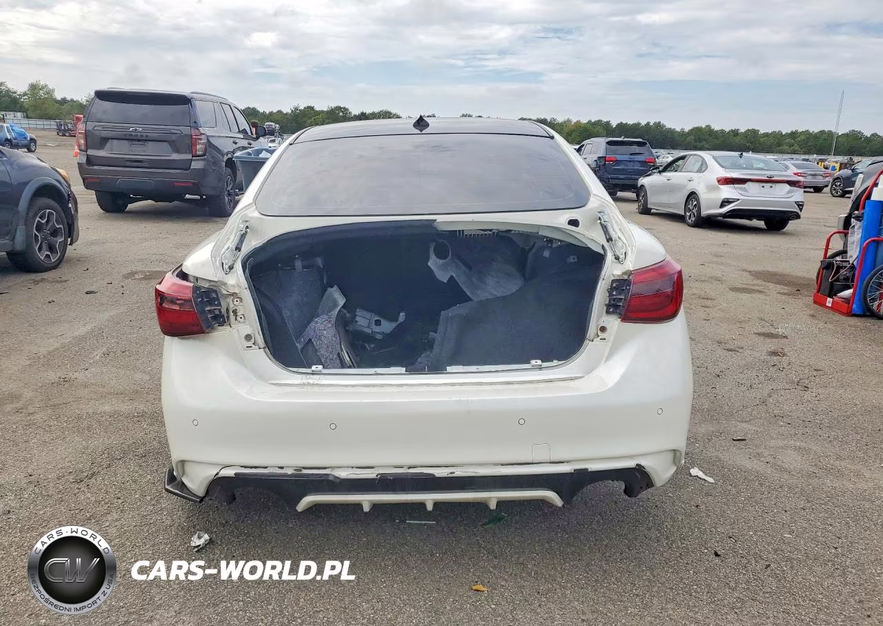 2021 Infiniti Q50 Red Sport 400 VIN:JN1FV7DR0MM880616 - 6