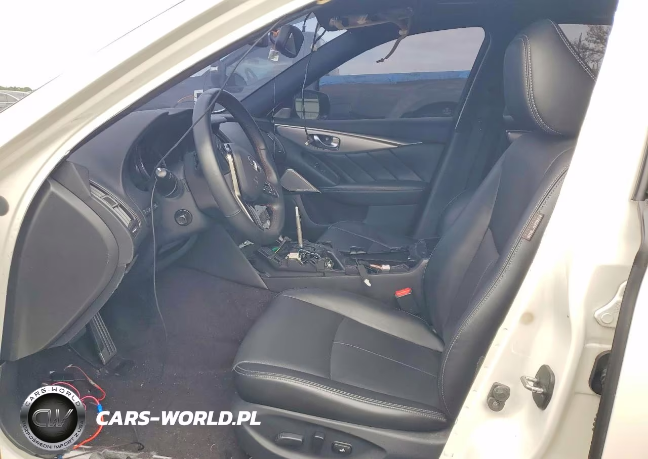2021 Infiniti Q50 Red Sport 400 VIN:JN1FV7DR0MM880616 - 7