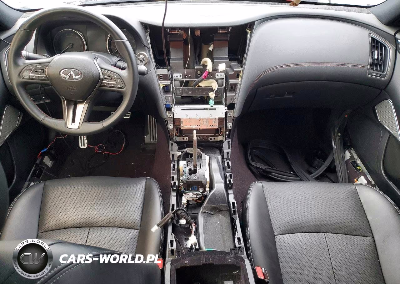2021 Infiniti Q50 Red Sport 400 VIN:JN1FV7DR0MM880616 - 8