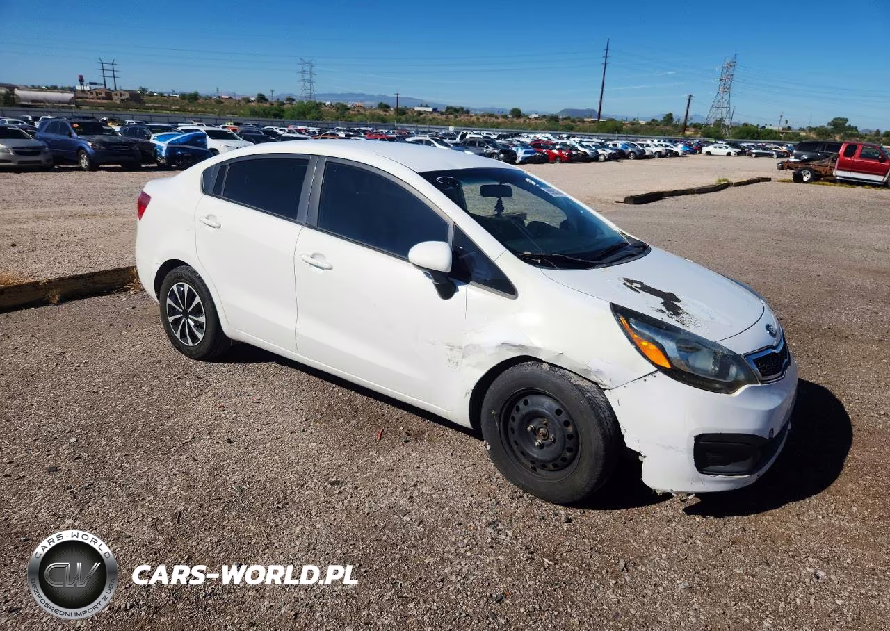 2014 Kia Rio Lx VIN:KNADM4A32E6352830 - 4