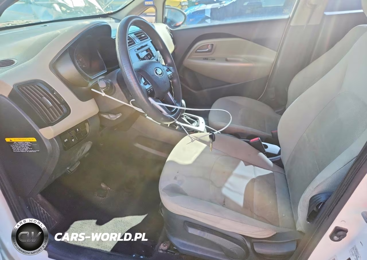 2014 Kia Rio Lx VIN:KNADM4A32E6352830 - 7