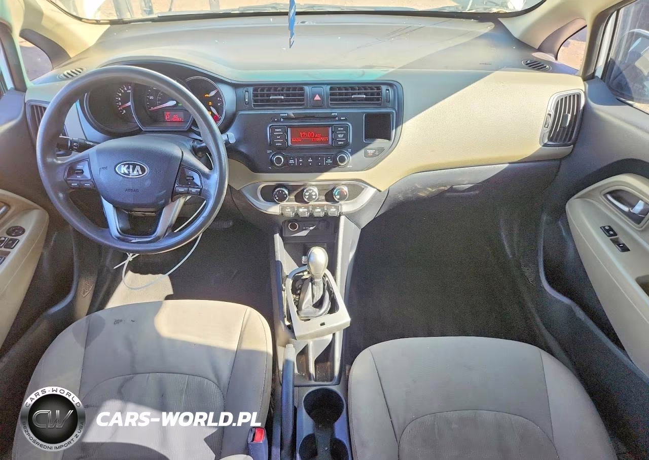 2014 Kia Rio Lx VIN:KNADM4A32E6352830 - 8