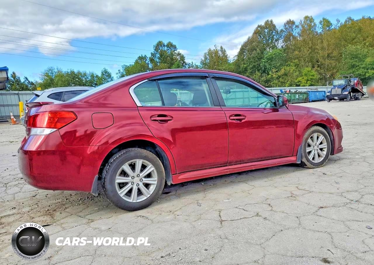 2011 Subaru Legacy 2.5I Premium VIN:4S3BMBC60B3225576 - 3