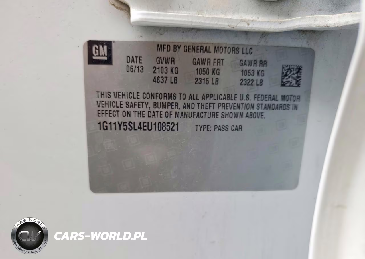 2014 Chevrolet Impala Ls VIN:1G11Y5SL4EU108521 - 13