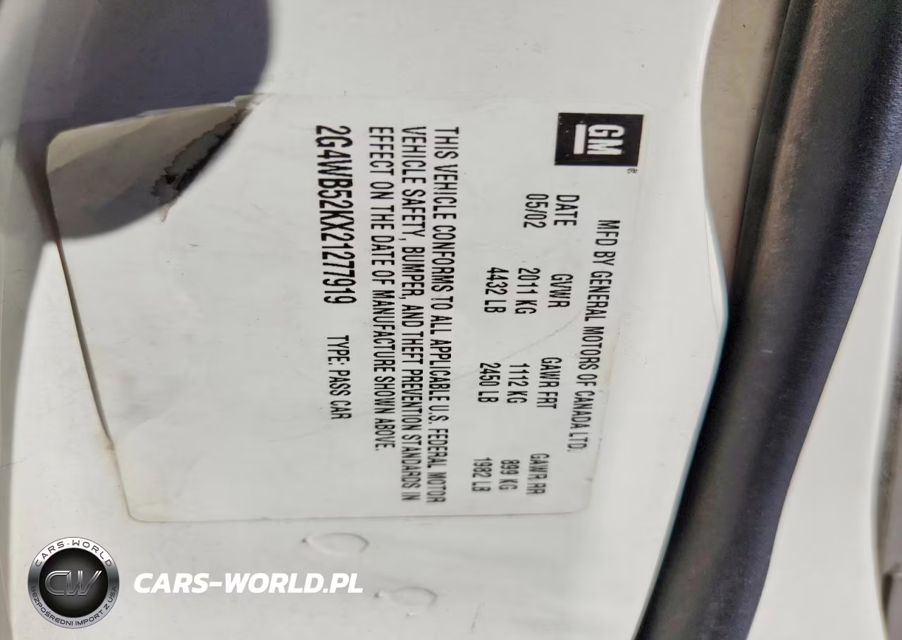 2002 Buick Regal VIN:2G4WB52KX21277919 - 12