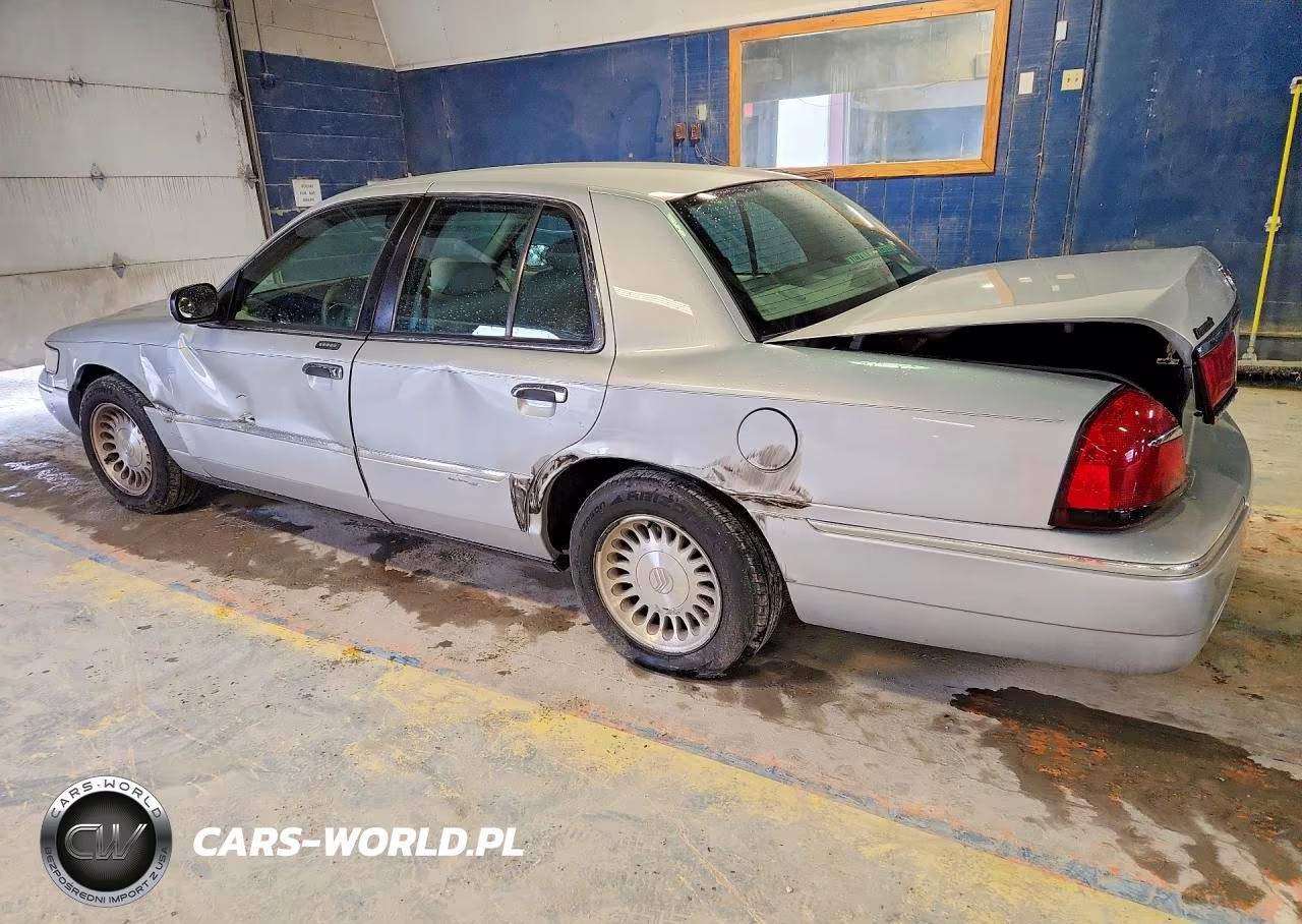 2001 Mercury Grand Marquis Ls VIN:2MEFM75WX1X634387 - 2