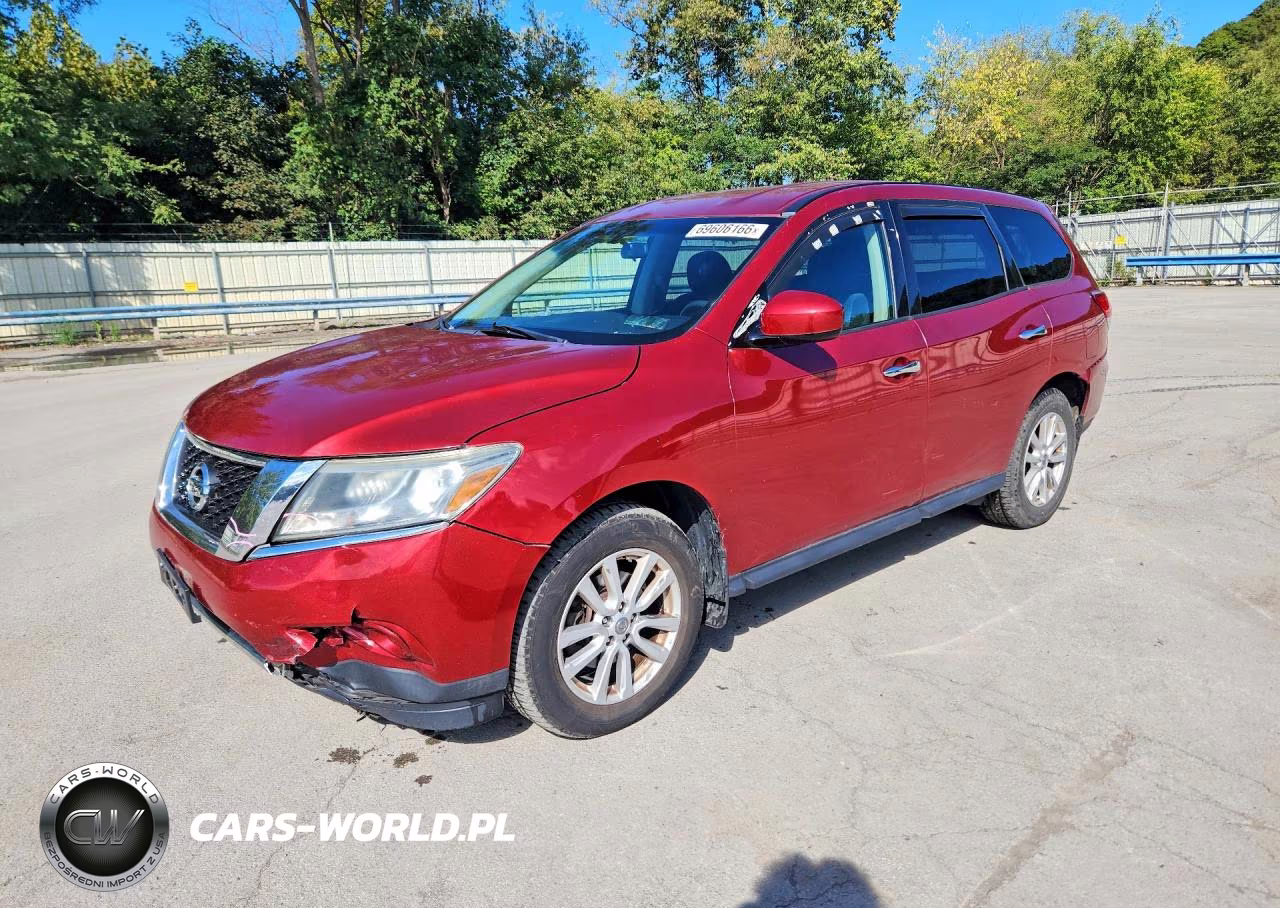 2015 Nissan Pathfinder S VIN:5N1AR2MM9FC634638 - 1