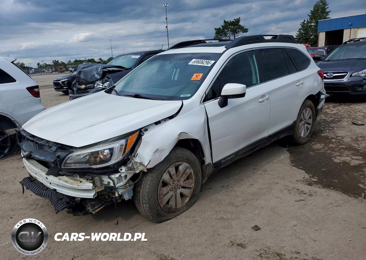 2015 Subaru Outback 2.5I Premium VIN:4S4BSBDC5F3242031 - 1