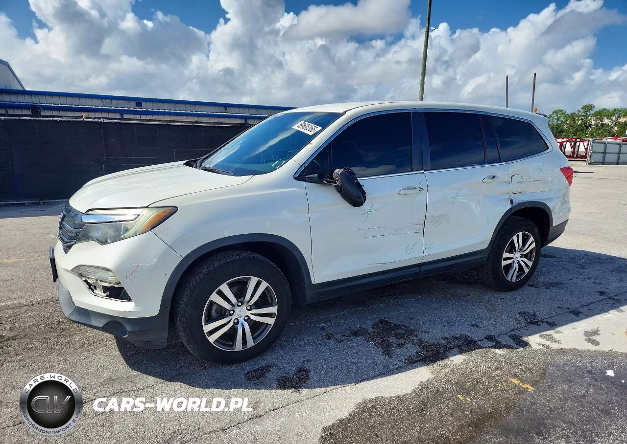 2017 Honda Pilot Ex VIN:5FNYF6H34HB061089 - 1