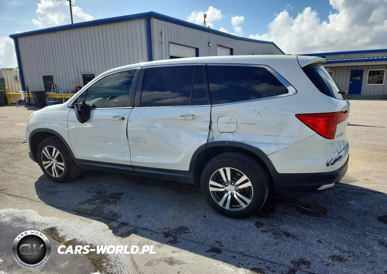 2017 Honda Pilot Ex VIN:5FNYF6H34HB061089 - 2