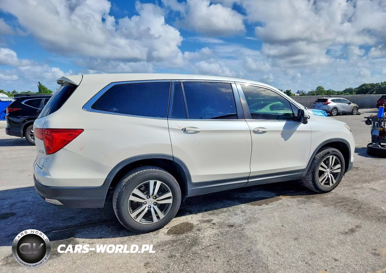 2017 Honda Pilot Ex VIN:5FNYF6H34HB061089 - 3
