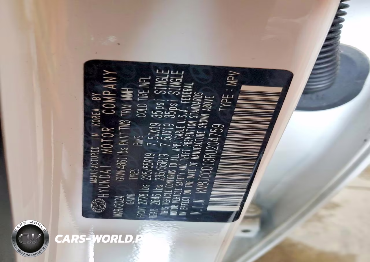 2024 Hyundai Tucson Sel Convenience VIN:KM8JCCD13RU204759 - 13