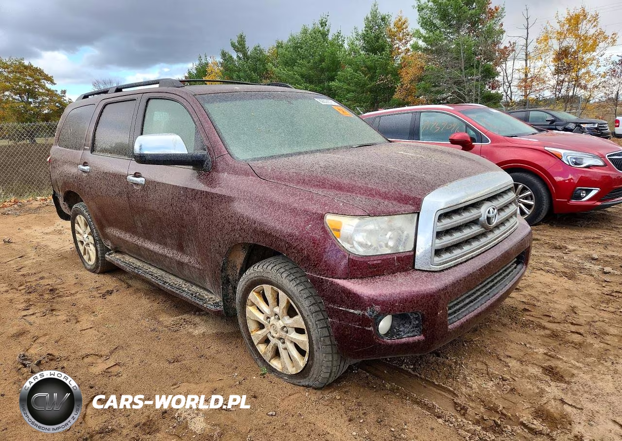2010 Toyota Sequoia Platinum VIN:5TDDW5G11AS026357 - 4