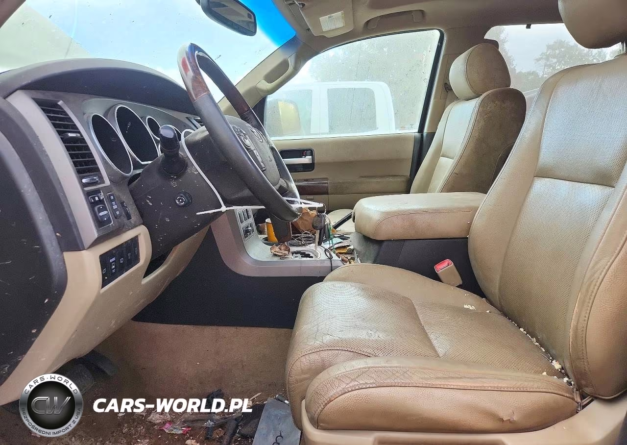 2010 Toyota Sequoia Platinum VIN:5TDDW5G11AS026357 - 7