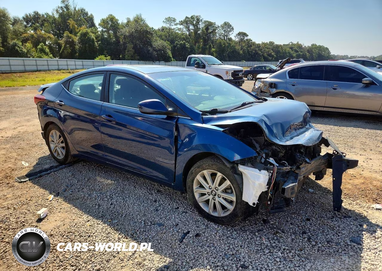 2015 Hyundai Elantra Se VIN:KMHDH4AE1FU252865 - 4