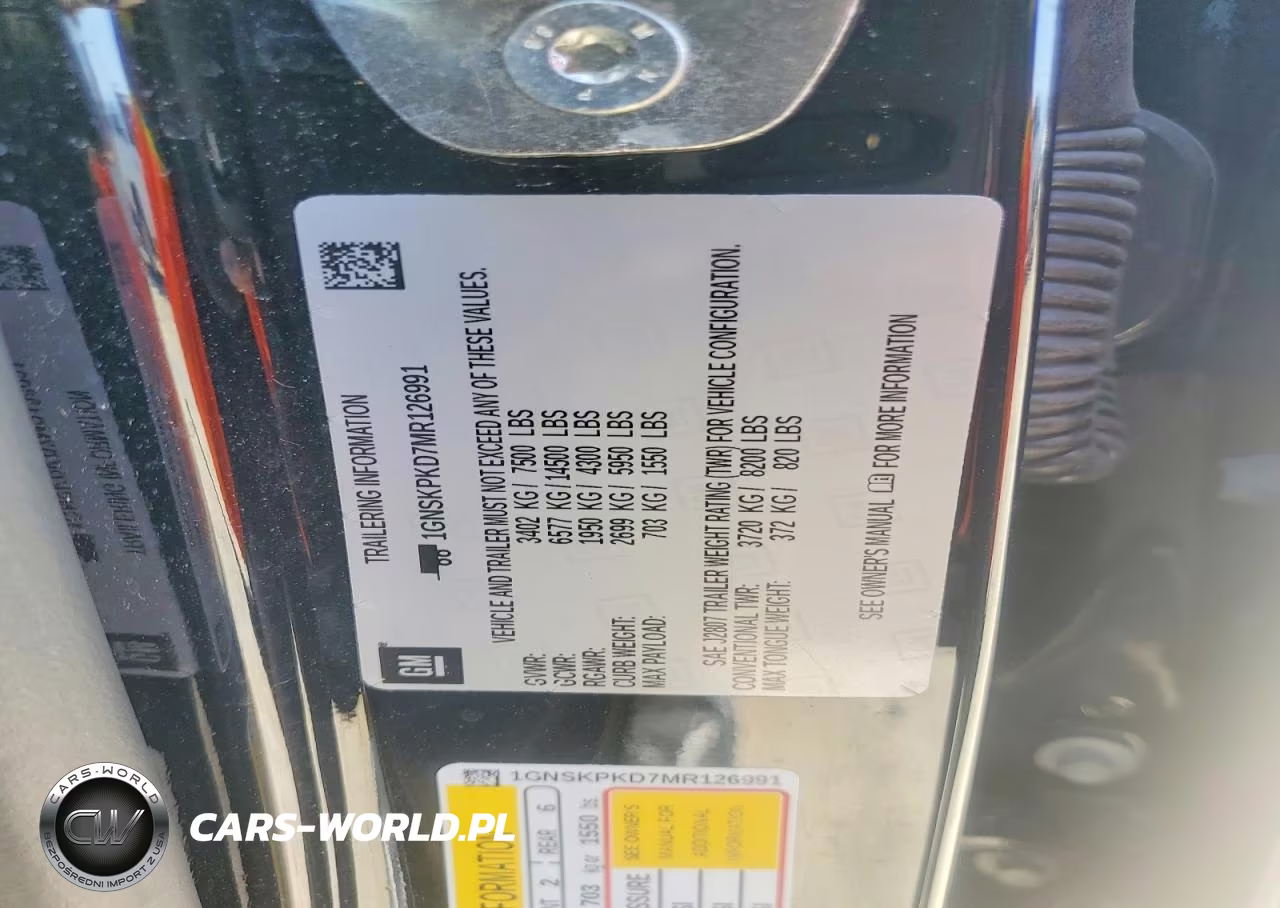 2021 Chevrolet Tahoe K1500 Z71 VIN:1GNSKPKD7MR126991 - 14