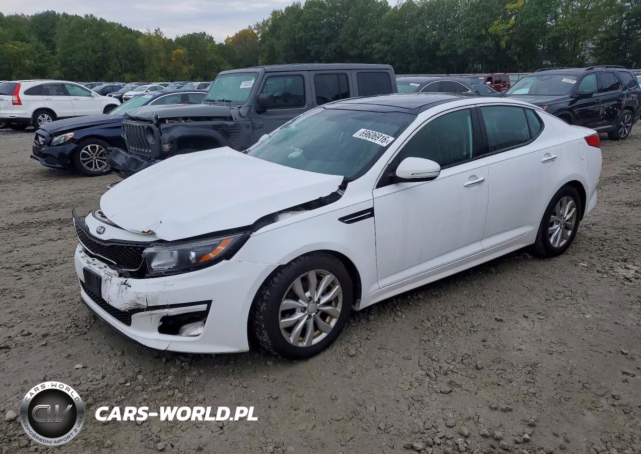 2015 Kia Optima Ex VIN:5XXGN4A78FG514687 - 1