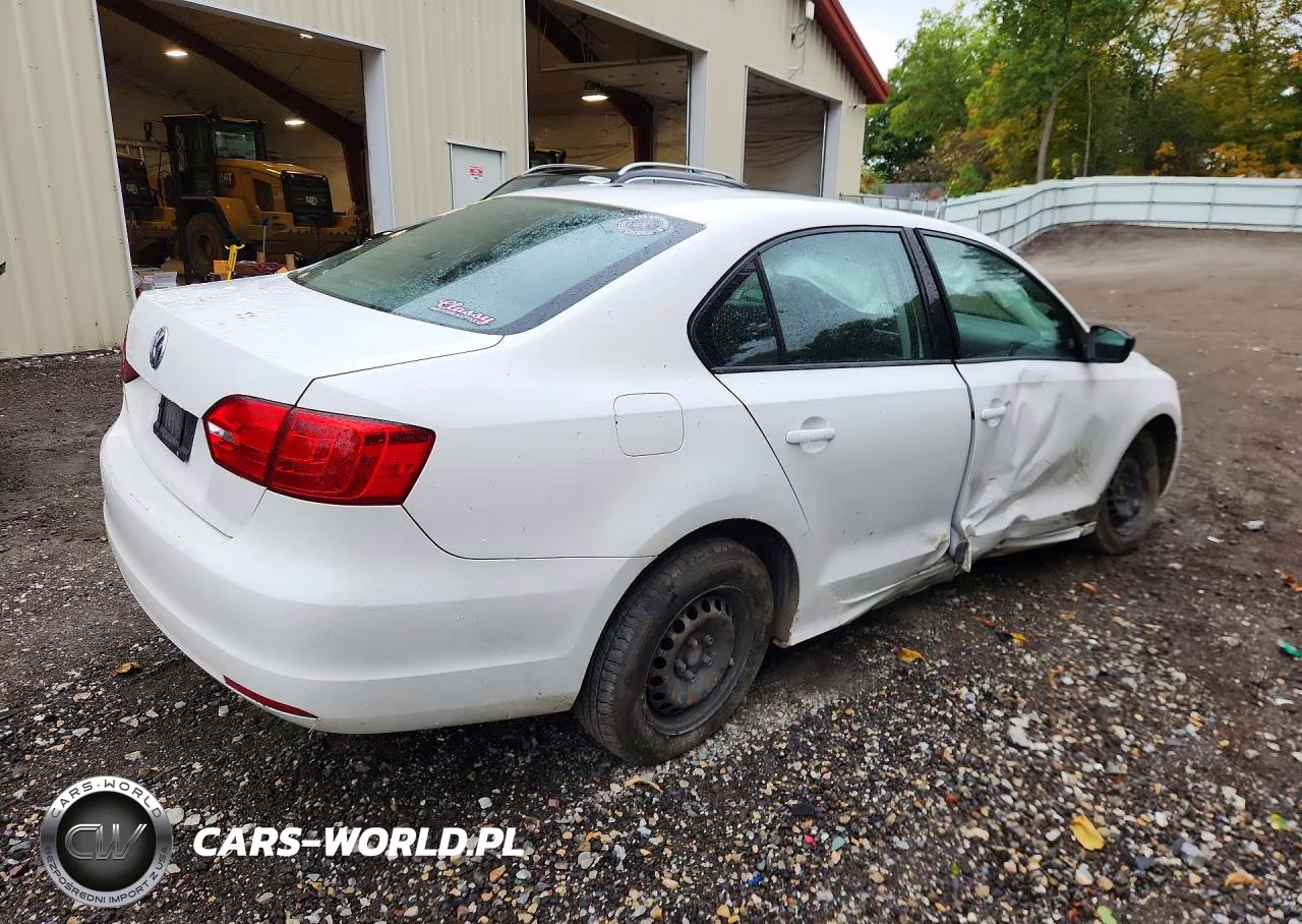 2014 Volkswagen Jetta Base VIN:3VW1K7AJ7EM371298 - 3