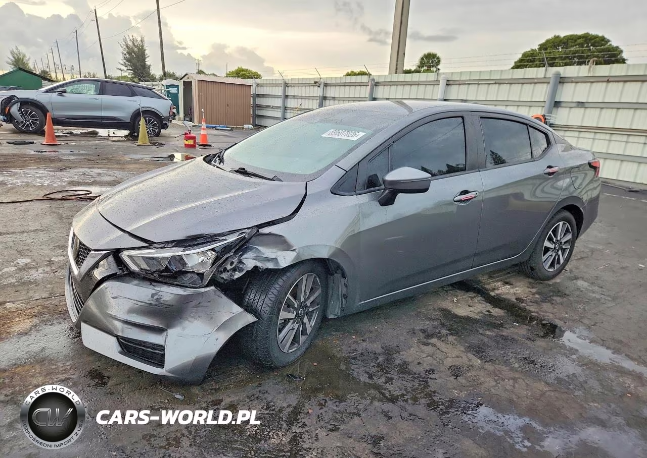 2021 Nissan Versa Sv VIN:3N1CN8EV5ML857573 - 1