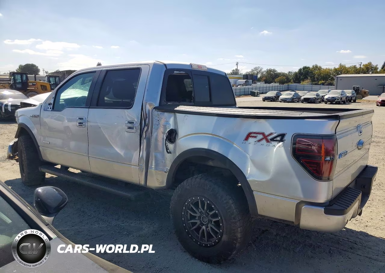 2013 Ford F150 Supercrew VIN:1FTFW1ET4DFE07405 - 2