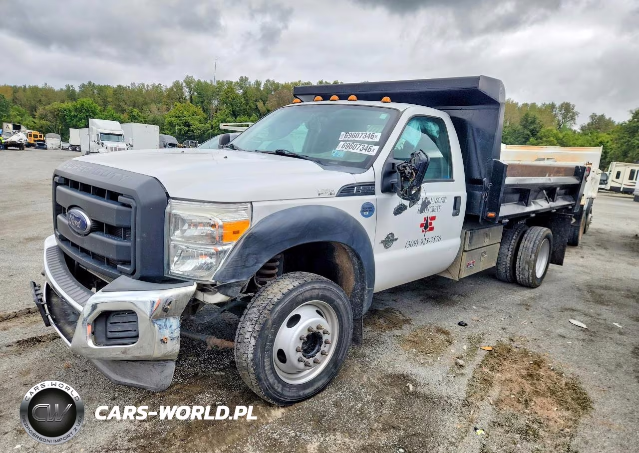 2013 Ford F550 Super Duty Dump Truck VIN:1FDUF5GT8DEA76521 - 1
