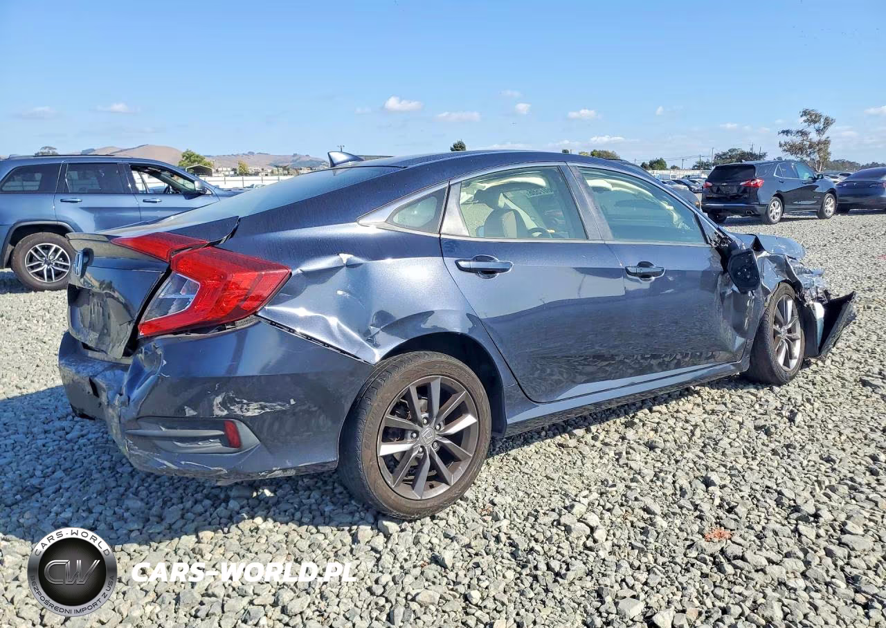 2019 Honda Civic Ex VIN:JHMFC1F36KX011893 - 3