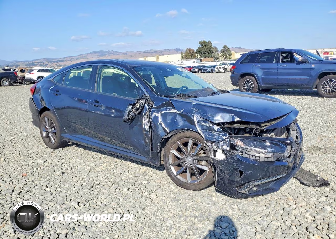 2019 Honda Civic Ex VIN:JHMFC1F36KX011893 - 4