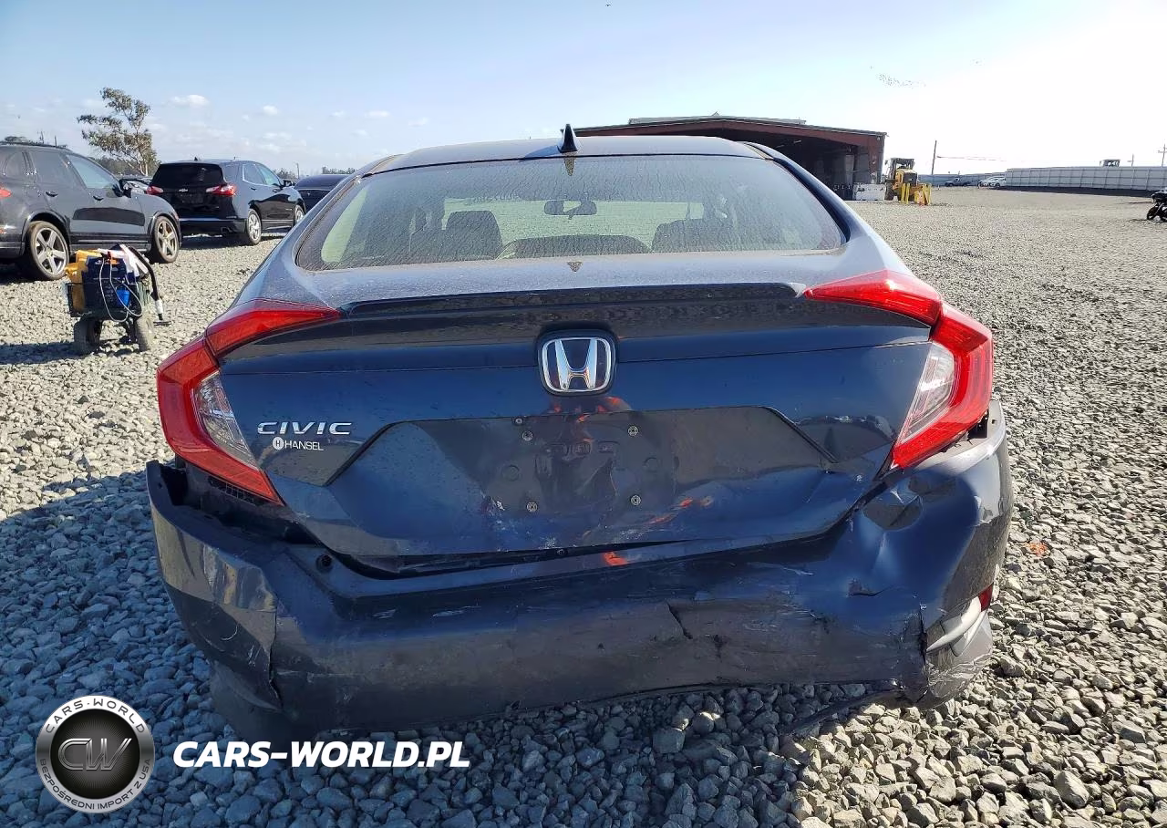 2019 Honda Civic Ex VIN:JHMFC1F36KX011893 - 6