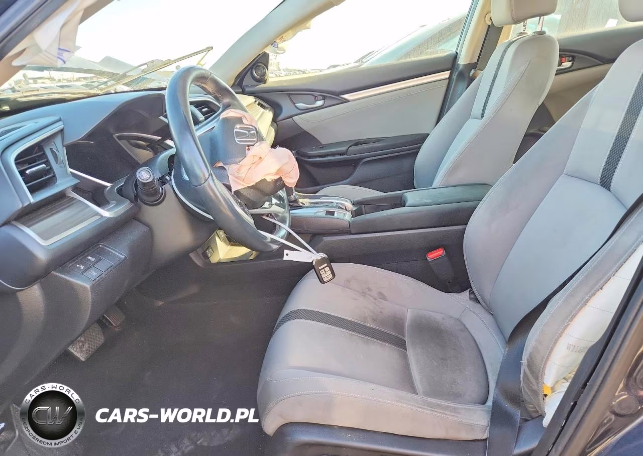 2019 Honda Civic Ex VIN:JHMFC1F36KX011893 - 7