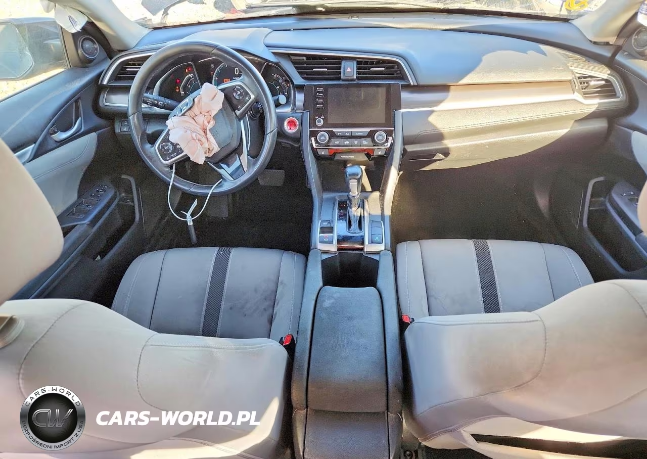 2019 Honda Civic Ex VIN:JHMFC1F36KX011893 - 8