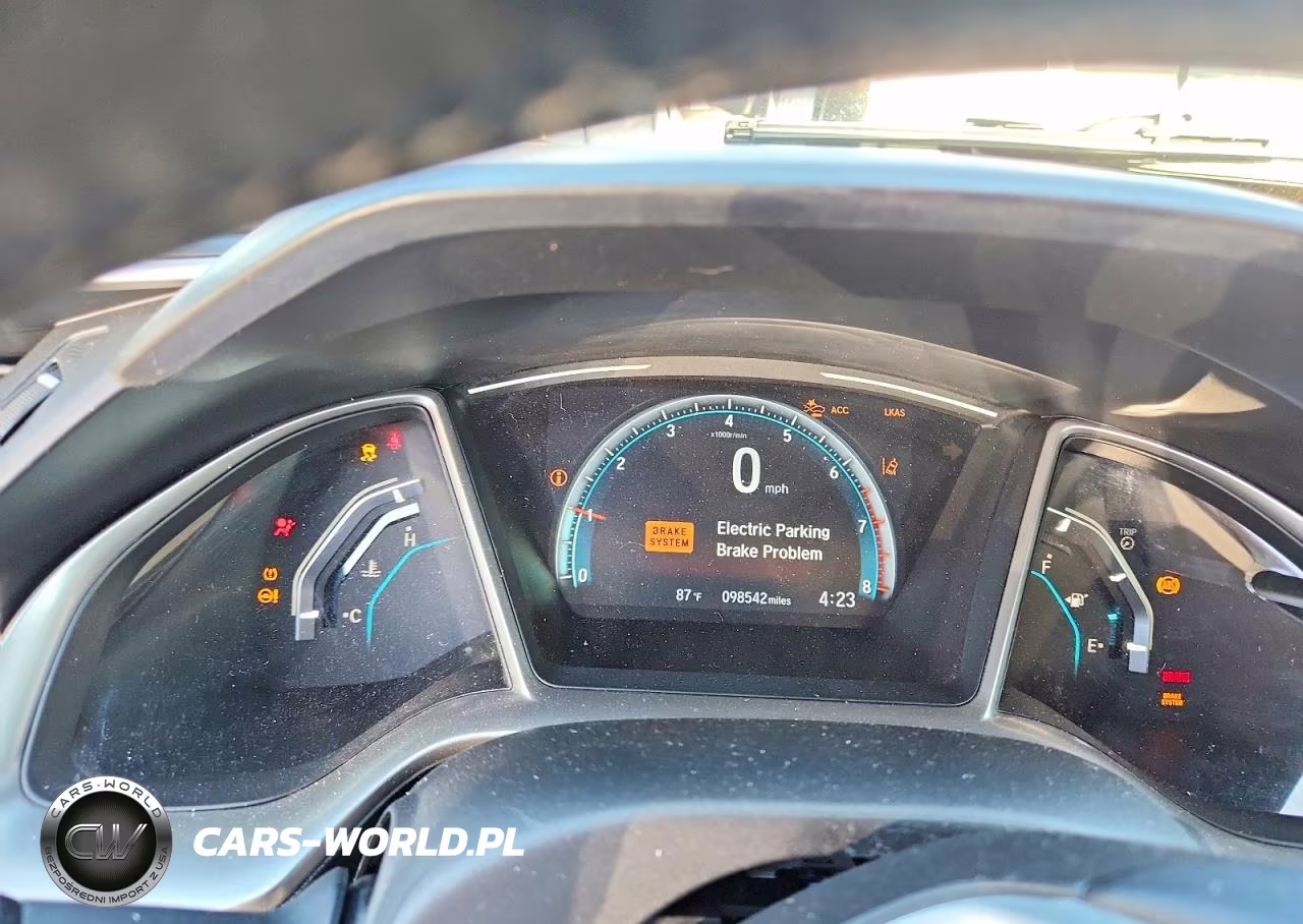 2019 Honda Civic Ex VIN:JHMFC1F36KX011893 - 9