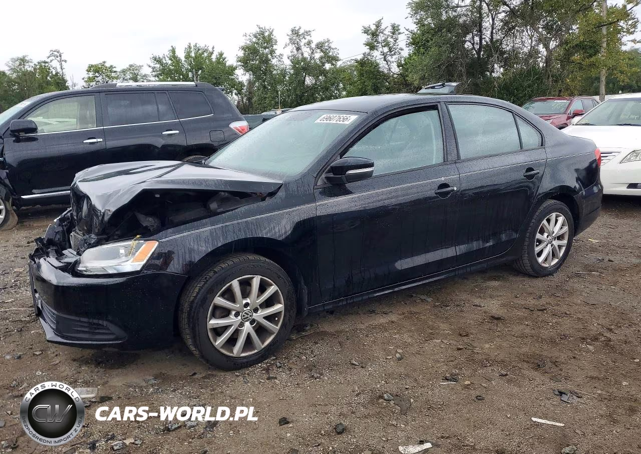 2011 Volkswagen Jetta Se VIN:3VWDZ7AJ7BM051595 - 1
