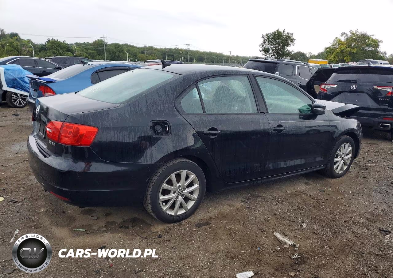 2011 Volkswagen Jetta Se VIN:3VWDZ7AJ7BM051595 - 3