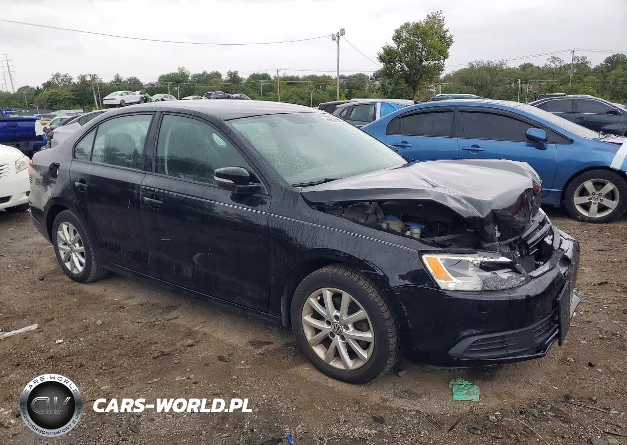 2011 Volkswagen Jetta Se VIN:3VWDZ7AJ7BM051595 - 4
