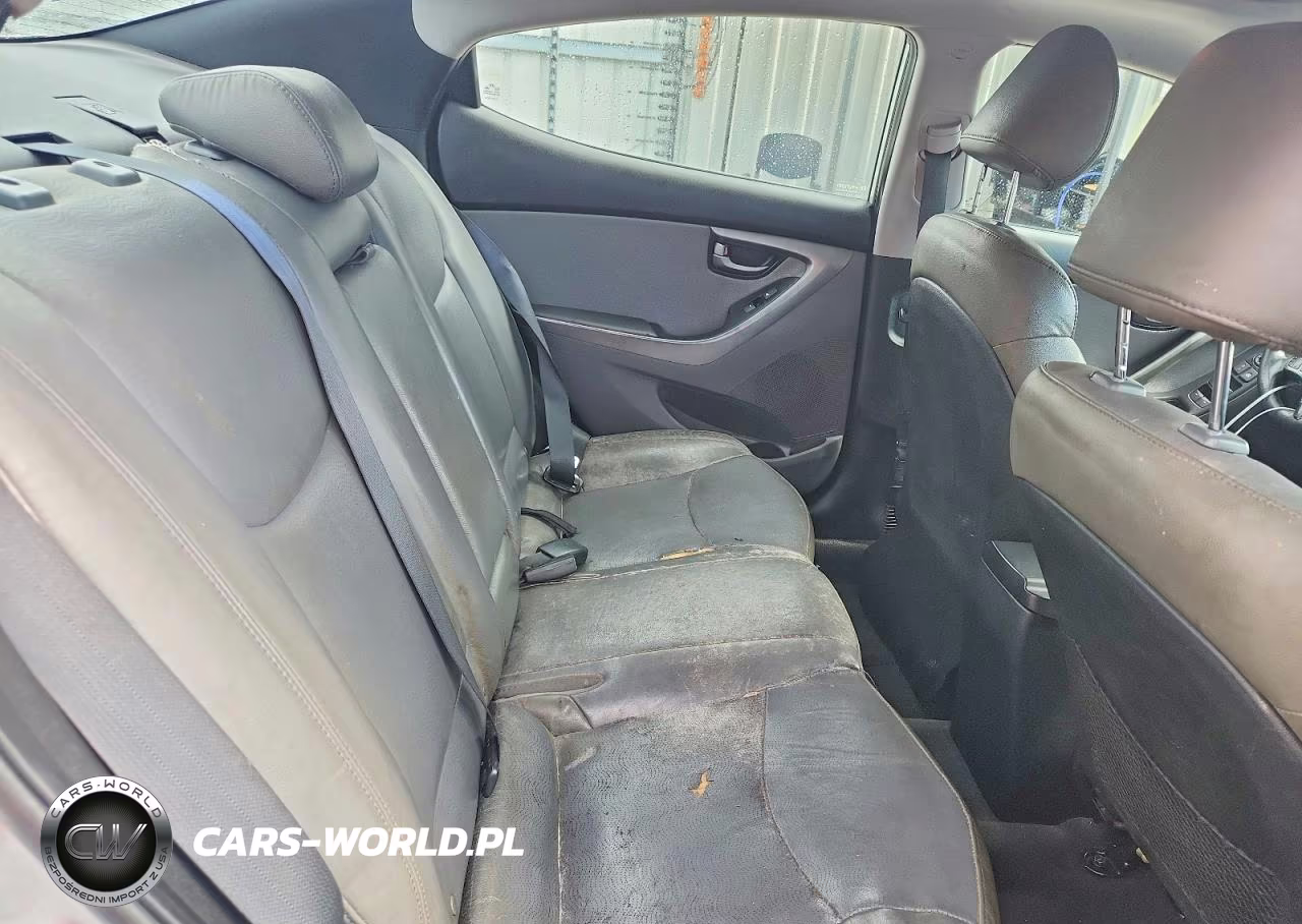 2012 Hyundai Elantra Limited VIN:5NPDH4AE2CH090528 - 10